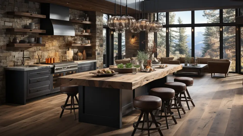 Best Luxury Kitchen Layouts for Mountain Homes