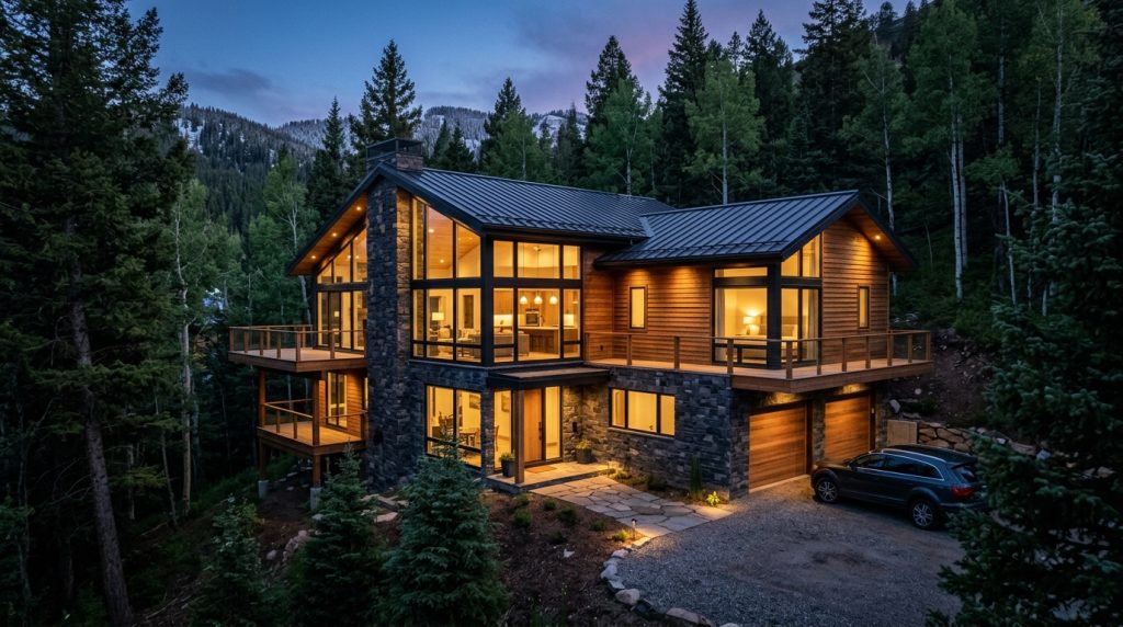 Private Land Custom Home in Weaverville A Case Study